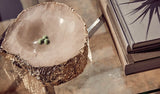 Casa White Crystal Quartz Stone Bowl - Herringbone and Company