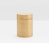Vellum Hammered Brass Bathroom Accessories - Herringbone and Company