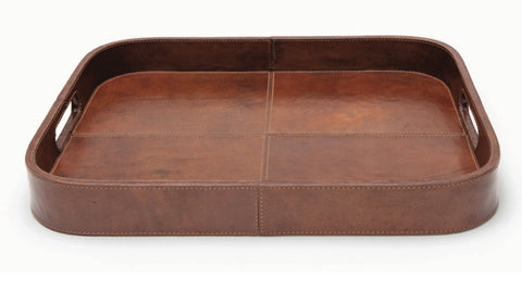 Britton Leather Tray - Herringbone and Company