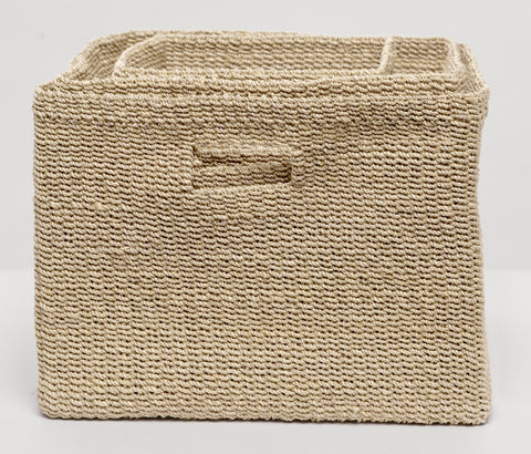 Linton Bleached Abaca Baskets SET of 3 - Herringbone and Company