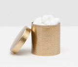 Vellum Hammered Brass Bathroom Accessories - Herringbone and Company