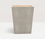Moncrest Faux Shagreen Bathroom Accessories SANDY TAUPE - Herringbone and Company
