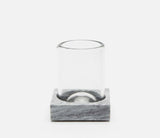 Milano Grey Marble Bathroom Accessories - Herringbone and Company