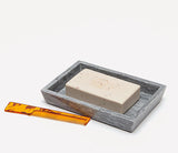 Milano Grey Marble Bathroom Accessories - Herringbone and Company