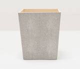 Moncrest Faux Shagreen Bathroom Accessories SANDY TAUPE - Herringbone and Company