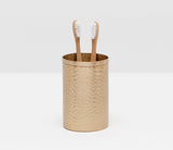 Vellum Hammered Brass Bathroom Accessories - Herringbone and Company