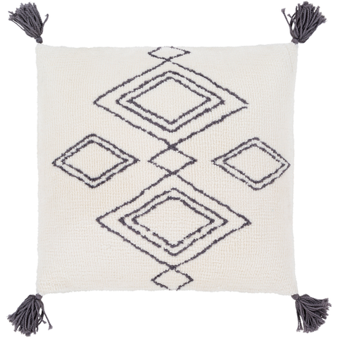 Braids Ethnic Print Tassel Pillow - Herringbone and Company