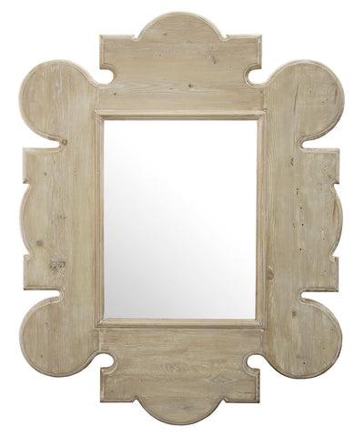 Renaissance Grey Wash Reclaimed Mirror - Herringbone and Company