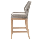 Lomis Grey Rope Counterstool - Herringbone and Company