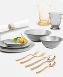 Marco Grey Cement Glaze Dinnerware collection