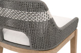 Taippe Grey with White Stripe Rope Counterstool