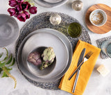 Marco Grey Cement Glaze Dinnerware collection