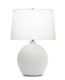 Trousdale Matte White Ceramic Table Lamp