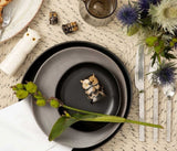 Marco Grey Cement Glaze Dinnerware collection