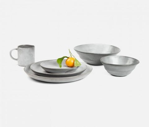 Marco Grey Cement Glaze Dinnerware collection
