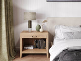 Atlanta Crystal and Dark Antique Bronze Table Lamp - Herringbone and Company