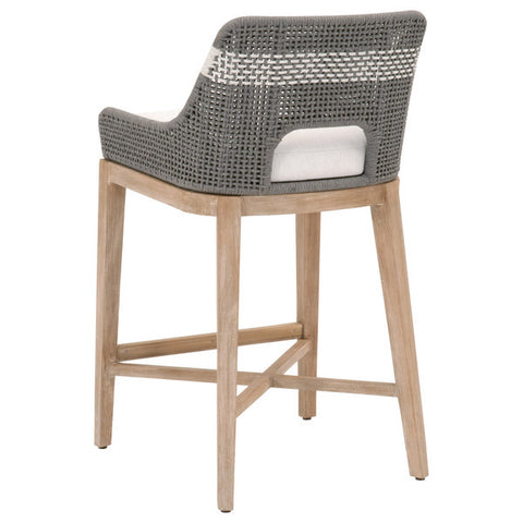 Grey Rope Stool