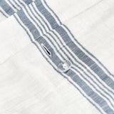 Jameson CASHMERE Linen Blue Stripe Duvet Bedding Collection