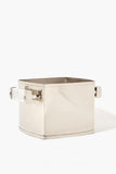 Capo Nickel Silver and Carrara Marble Ice Bucket