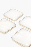 Salma Onyx Stone Square Drink Coasters