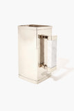 Silver and marble beverage pitcher 
