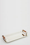 Vallia Nickel Silver and Onyx Narrow Tray MULTIPLE COLORS AVAIL.