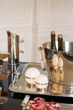 Vallia Nickel Silver and Onyx Large Rectangular Tray MULTIPLE COLORS AVAIL.
