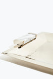 Capo Nickel Silver and White Marble Serving Trays