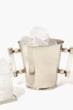Vallia Nickel Silver and Onyx Champagne / Ice Bucket MULTIPLE COLORS AVAIL.
