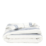 Jameson CASHMERE Linen Blue Stripe Duvet Bedding Collection