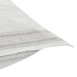 Jameson CASHMERE Linen Gray Stripe Duvet Bedding Collection