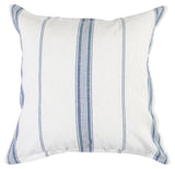 Jameson CASHMERE Linen Blue Stripe Duvet Bedding Collection