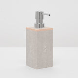 Moncrest Faux Shagreen Bathroom Accessories Set SANDY TAUPE