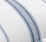 Jameson CASHMERE Linen Blue Stripe Duvet Bedding Collection