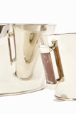 Vallia Nickel Silver and Onyx Champagne / Ice Bucket MULTIPLE COLORS AVAIL.