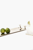 Vallia Nickel Silver and Onyx Narrow Tray MULTIPLE COLORS AVAIL.