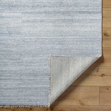 Epic Gray Striated Hand Knotted Wool Rug MULTIPLE SIZES AVAILABLE - Herringbone and Company