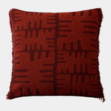 Beautiful Red pillow for your sofa or couch  Citizen Artist at Herringbone and Company 