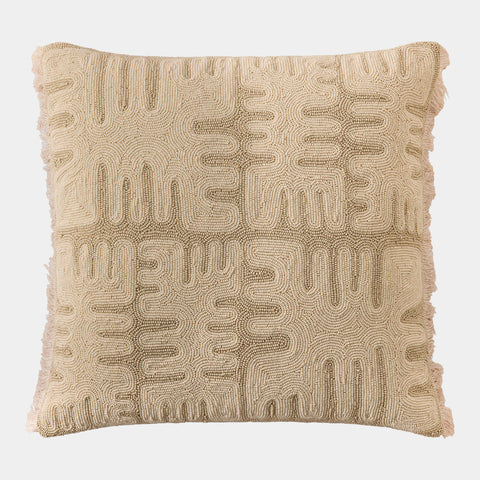 Beautiful hand beaded throw pillow For your living room luxury 