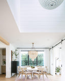 Best natural wood beaded chandelier for your dining room 