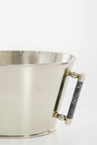 Vallia Nickel Silver and Onyx Champagne / Ice Bucket MULTIPLE COLORS AVAIL.