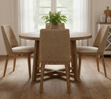 Cozy and chic dining chairs
