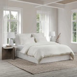 Dreamy bedroom set with beautiful white bedding Cloud bedding 