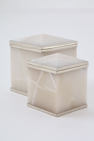 Elegant luxurious gifts beautiful stone boxes