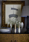 Salma Nickel Silver and Onyx Flower Vase MINI Tube MULTIPLE COLORS AVAIL.
