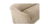 Theo Tan Velvet Chenille Curved Sofa