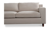 Hunts Elegant Tan LEFT Chaise Sectional Sofa
