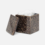 Cali Black Bronze and Gold Lacquered Shell Bathroom Accessories