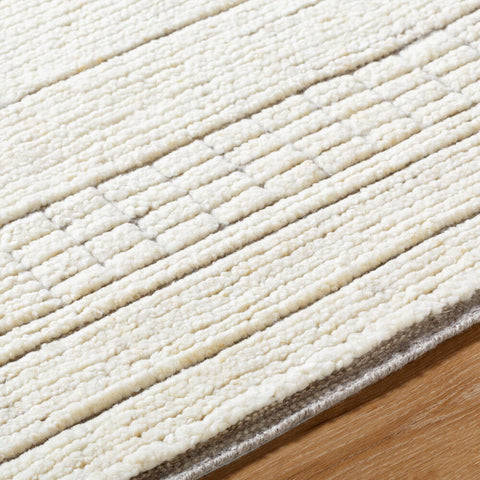 Modern patterned rug with texture 100 percent wool on sale 