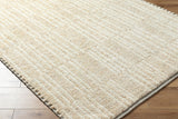 Rug with cutout pattern on edge